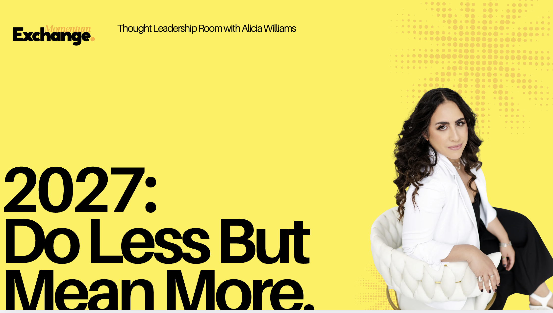 Article header image for “2027 Marketing Trends: Why Doing Less Will Matter More”